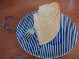 で、ケーキ