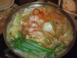 野菜モツ鍋