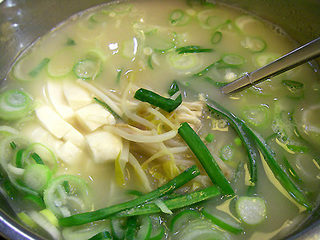 豆腐野菜ソルロンタン