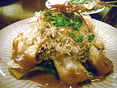 キムチ納豆春巻き28元