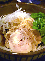 蒸し鶏 柚子胡椒ぽん酢 28元