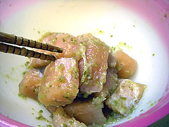 鶏ササミ+柚子胡椒
