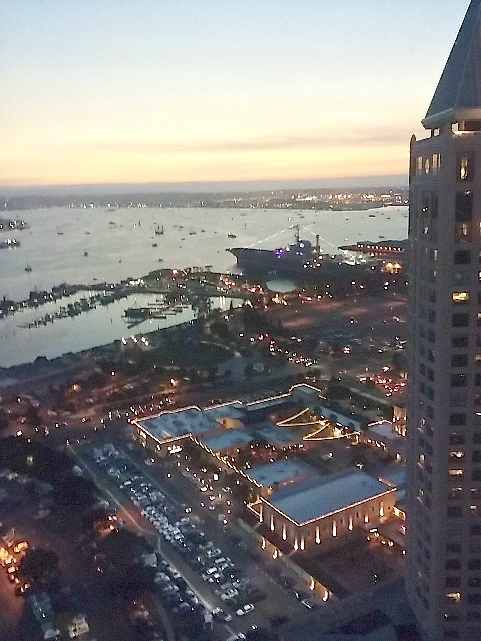 pre-fireworks view
