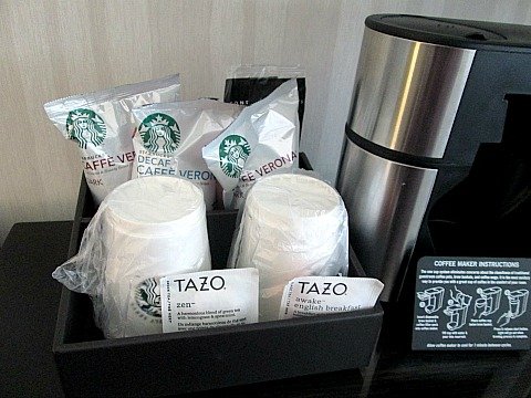 inroom tea coffee