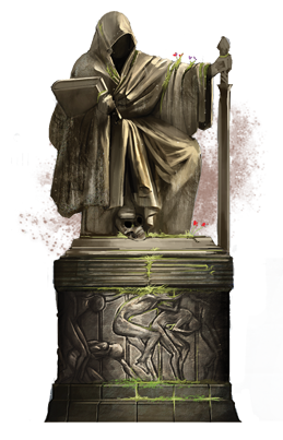 Ayleid statue