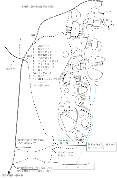 西面平面図