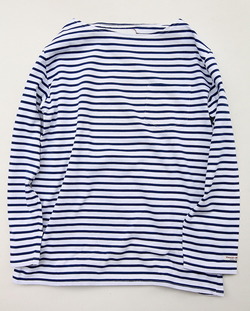 Vincent et Mireille Basque Border LS Boat Neck