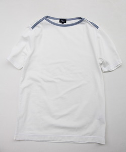 Harriss Piping Boat Neck SS