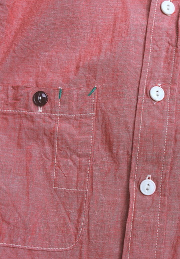 FOB Chambray Work Shirt RED (3)