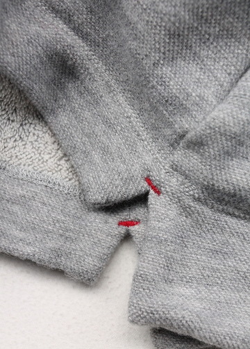 MAXOU Cotton Wool Pique Turtle GREY (4)