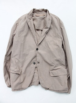 Vasy Lettlement Side Vents Tailored Jacket ASH BEIGE