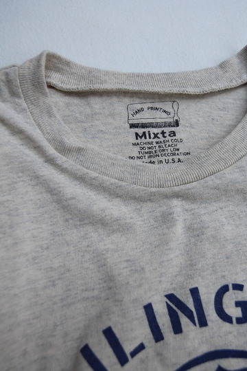 MIXTA Crew Neck Printed OATMEAL (3)