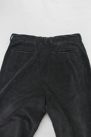 Riccard Metha Corduroy 1 Tuck Wide Trousers GREY (4)