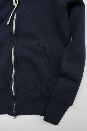 Harriss Cotton HW Sweat Parka NAVY (5)