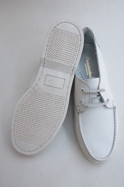 Wandershoes Leather Deck WHITE (7)