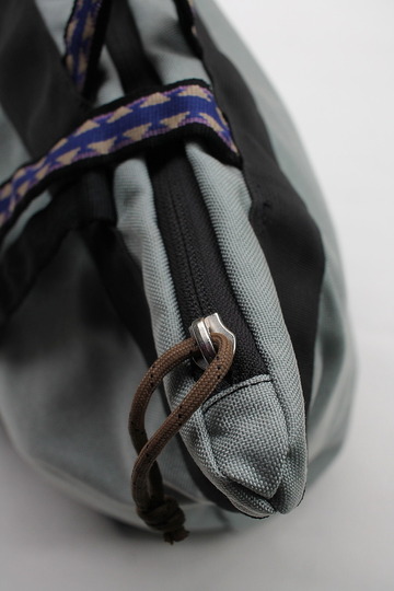 Back Products Zip Tote Small Nylon GREY (3)