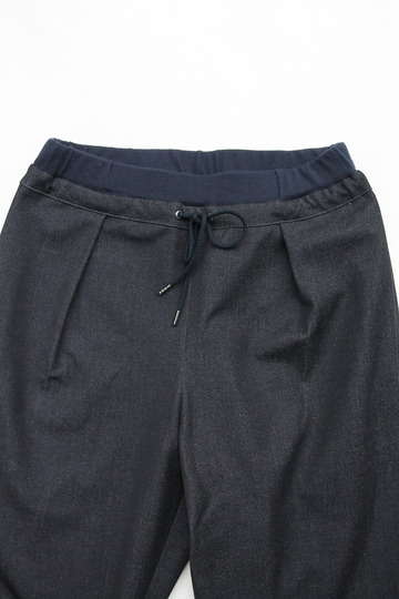Le Ciel de Harriss T Rayon Tuck Easy Pants NAVY (3)