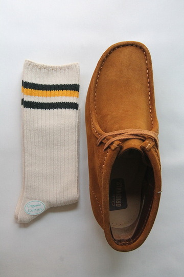 HALISON Organic Cotton IVY Crew GREEN X GOLD (2)