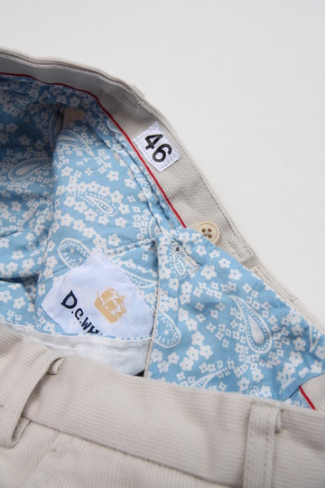 DC WHITE Pique Basic Pants IVORY (7)