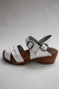 EXPERT Reguler Heel Sandal Strap WHITE Leather (4)