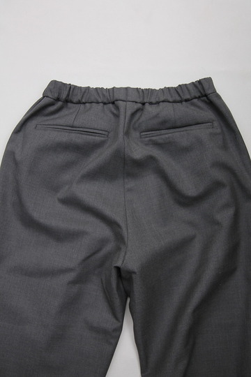 CASTERS Summer Wool 2Pleats Trousers LITE GREY (4)