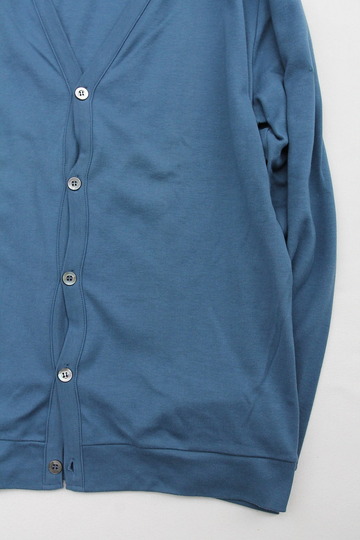 Bandol Interlock V Cardigan BLUE (5)