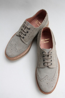 Milton Keynes 9764 Suede Brogue BEIGE (3)