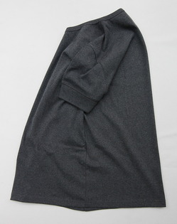 Bandol 1X1 Rib Short Sleave Military Crew ANTHRACITE CHINE (2)