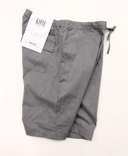 KIFFE Typewriter Relax Shorts GREY (4)