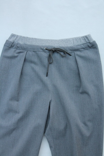 Le Ciel de Harriss T Rayon Tuck Easy Pants GREY (3)