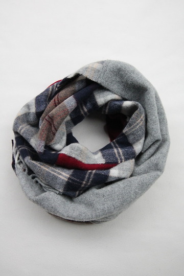 Glen Prince 100% Lambswool Patchwork Stole COL 3 (3)