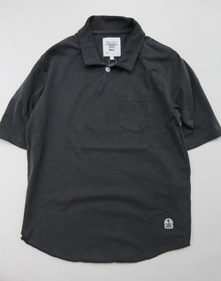 FIDELITY Half Sleave Skipper Tee Smoke BLACK