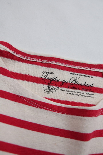 TENJIKUYA LS Border Tshirt NTL x RED (3)
