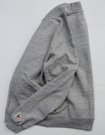 Felco French Terry Award Zipfront Jacket HEATHER GREY (2)