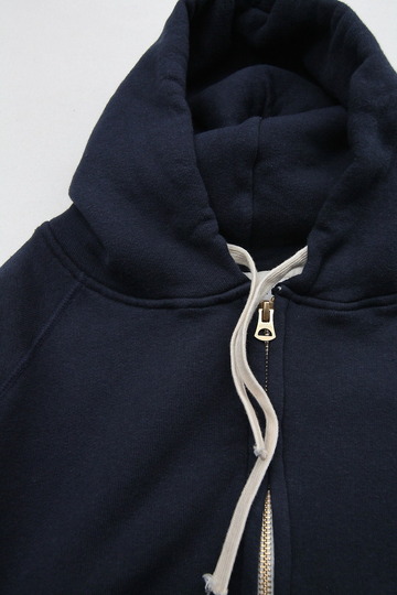 Harriss Cotton HW Sweat Parka NAVY (4)