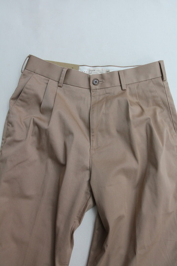 KIFFE Officer Wide Trousers BEIGE (2)