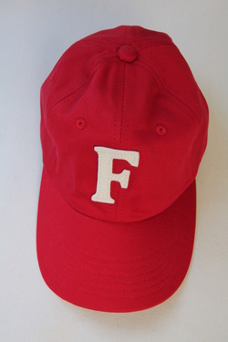 Felco Twill BB Cap RED F NATURAL