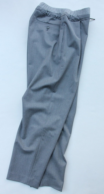 Le Ciel de Harriss T Rayon Tuck Easy Pants GREY (6)