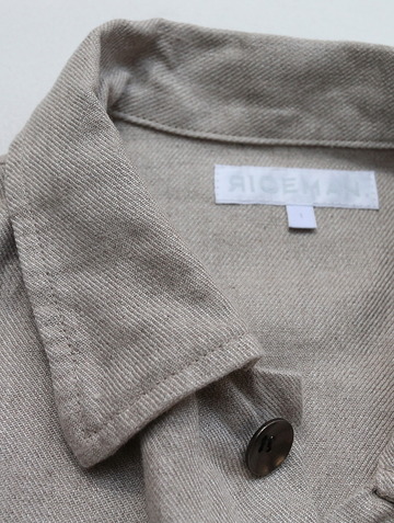 RICEMAN Work Shirt Jacket OATMEAL (4)