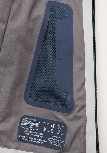 Homeward MILWAUKEE Hooded Technical Jacket BLUE NAVY (6)