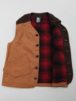 Chums Hurricane Work Vest CAMEL (4)