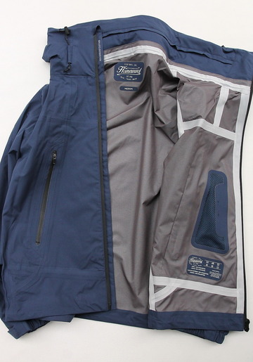Homeward MILWAUKEE Hooded Technical Jacket BLUE NAVY (4)