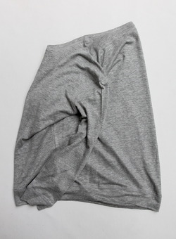 Majestic Cotton & Linen LS Tee GREY MELANGE (5)