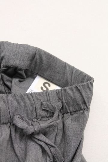 KIFFE Typewriter Relax Shorts GREY (2)