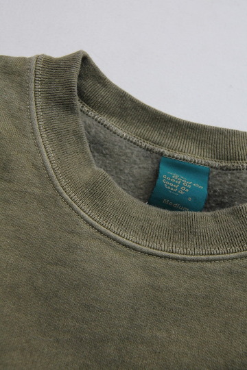 Goodon Rough Crew Sweat P SAGE (3)