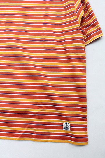 FIDELITEY Multi Border SS Tee ORANGE (3)