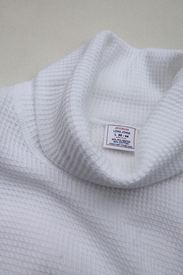 JE MORGAN Thermal Turtle Neck WHITE (4)