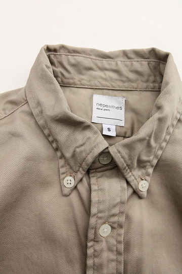 Nepenthes New York Twill BD KHAKI (3)