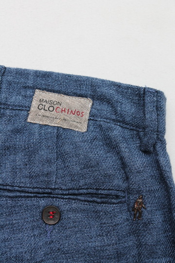 Maison Clocherd Mallard Shorts NAVY (3)