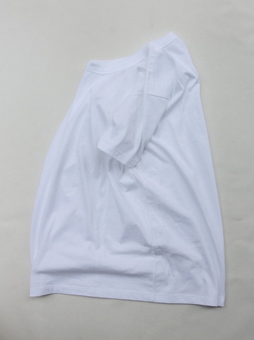 ARMEN Cotton Jersey Crew Neck S SL T WHITE (3)